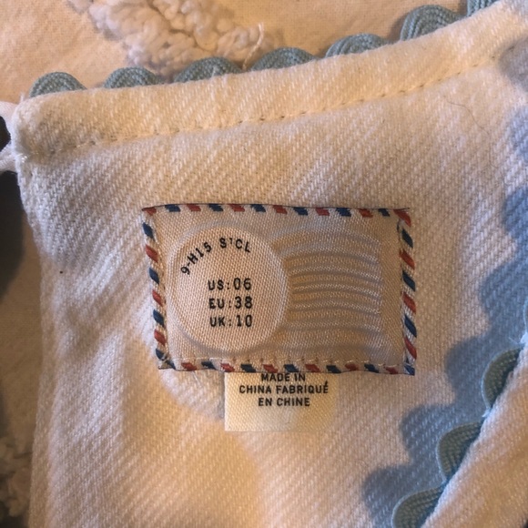 Anthropologie RARE Postmark Embroidered dress - Picture 10 of 10